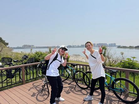自転車！